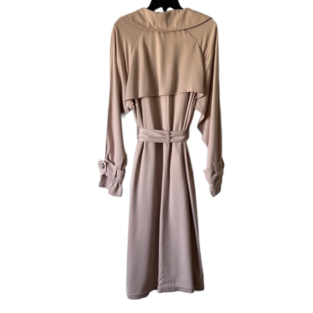 SOLD NWT BB Dakota by Steve Madden Parchment Trench Coat Size Small Reg. $139 - Picture 5 of 11